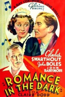 Romance in The Dark (1938) afişi