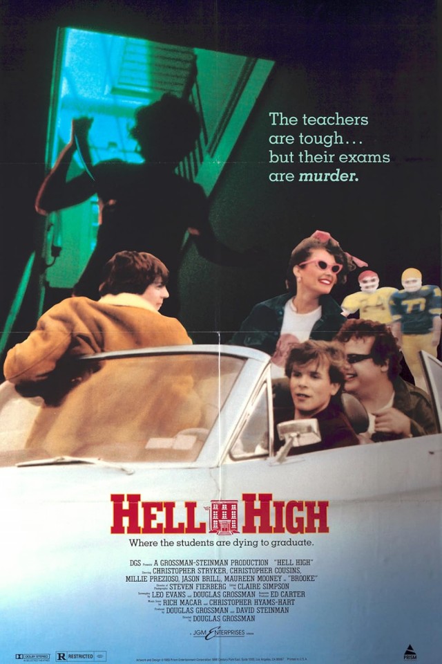 Hell High (1989) afişi