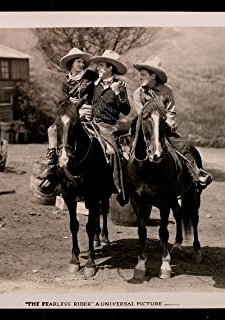 The Fearless Rider (1928) afişi