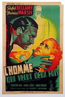 The Man Who Lived Twice (1936) afişi