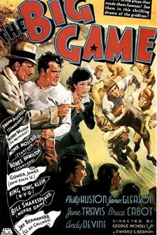 The Big Game (1936) afişi