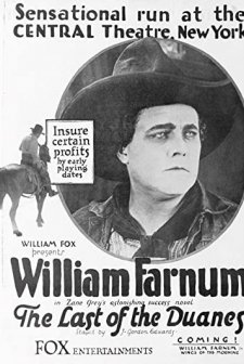 The Last Of The Duanes (1919) afişi