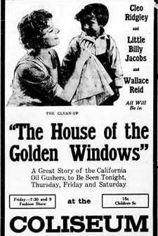 The House With The Golden Windows (1916) afişi