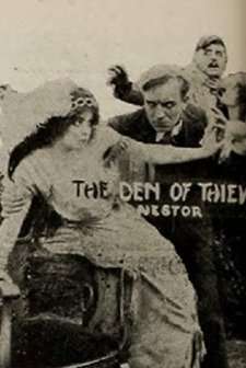 The Den Of Thieves (1914) afişi