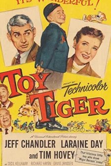 Oyuncak Kaplan (1956) afişi