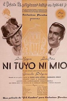 Ni Tüyo Ni Mio (1944) afişi