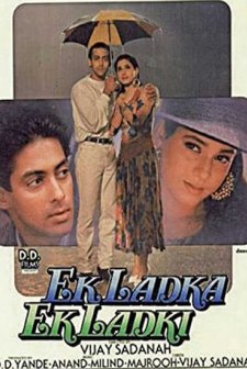 Ek Ladka Ek Ladki (1992) afişi