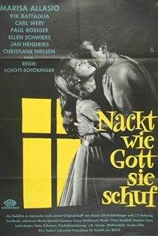 Nackt, Wie Gott Sie Schuf (1958) afişi