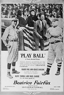 Beatrice Fairfax Episode 10: Playball (1916) afişi