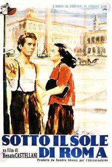 Sotto Il Sole Di Roma (1948) afişi