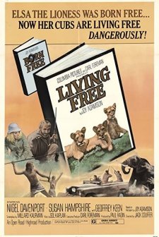 Living Free (1972) afişi