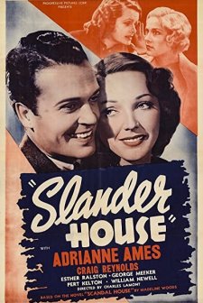 Slander House (1938) afişi