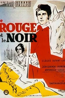 Le Rouge Et Le Noir (1954) afişi
