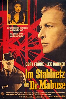 The Return Of Dr. Mabuse (1961) afişi