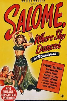 Salome Where She Danced (1945) afişi