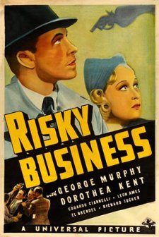 Risky Business (1939) afişi
