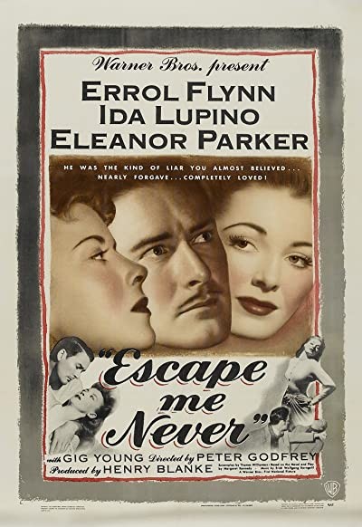 Escape Me Never (1947) afişi