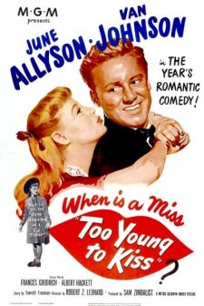 Too Young To Kiss (1951) afişi