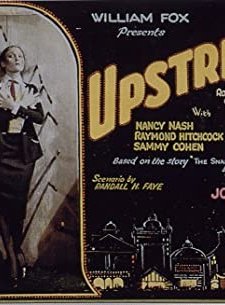Upstream (1927) afişi
