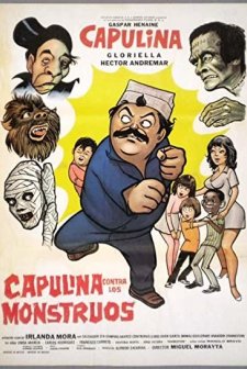 Capulina Contra Los Monstruos (1974) afişi