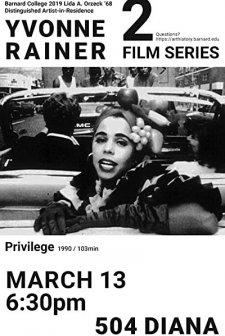 Privilege (1990) afişi