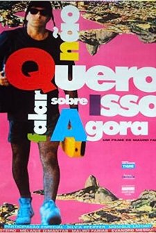 Não Quero Falar Sobre ısso Agora (1991) afişi