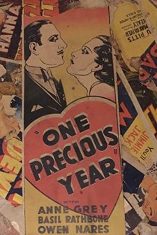 One Precious Year (1933) afişi