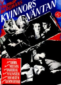 Kvinnors Väntan (1952) afişi
