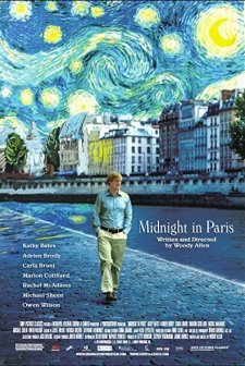 Paris'te Gece Yarısı (2011) afişi