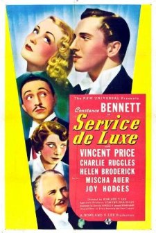Service De Luxe (1938) afişi