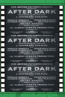 After Dark (1932) afişi