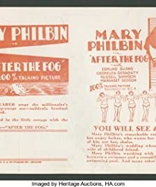 After The Fog (1929) afişi