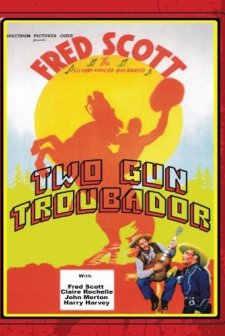 Two Gun Troubador (1939) afişi