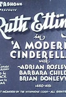 A Modern Cinderella (1932) afişi
