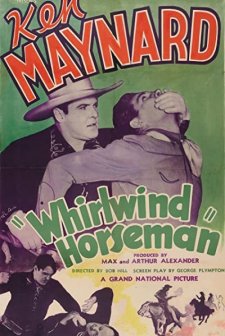 Whirlwind Horseman (1938) afişi