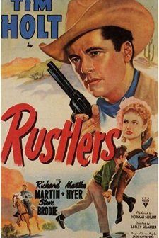 Rustlers (1949) afişi
