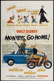 Monkeys, Go Home! (1967) afişi