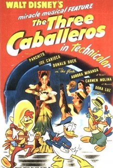 The Three Caballeros (1944) afişi