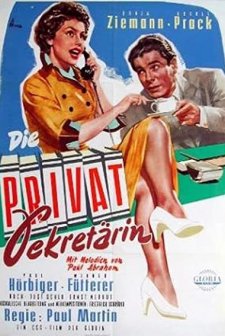 Die Privatsekretärin (1953) afişi