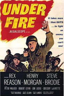 Ateş Altında (1957) afişi