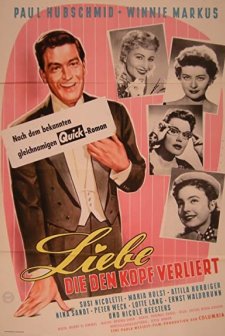 Liebe, Die Den Kopf Verliert (1956) afişi