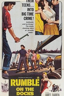 Rumble On The Docks (1956) afişi