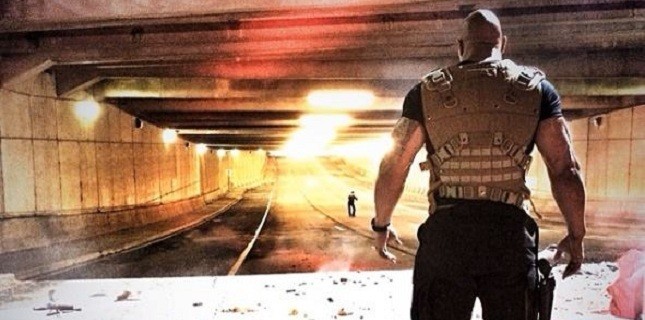 Dwayne Johnson Hızlı ve Öfkeli 7 Filminden Bir Kare Paylaştı