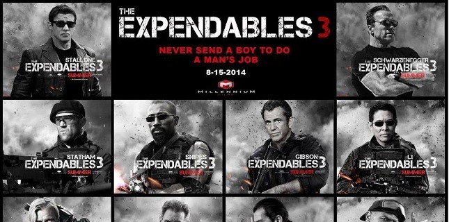 The Expendables 3'ten İlk Fragman Geldi