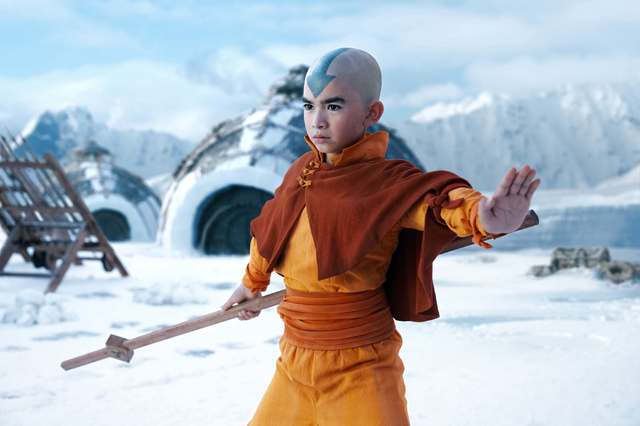 Aang olarak Gordon Cormier