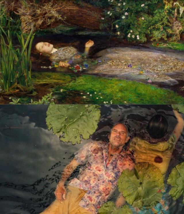 Sir John Everett Millais’ın "Ophelia" tablosu ve "The White Lotus" Sir John Everett Millais’ın "Ophelia" tablosu ve "The White Lotus"