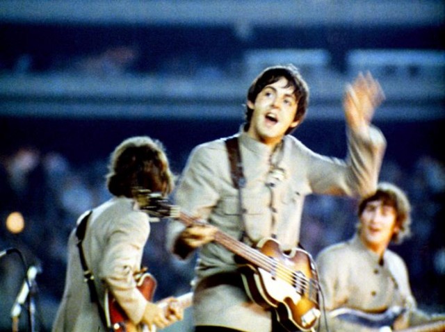 The Beatles At Shea Stadium Fotoğrafları 6