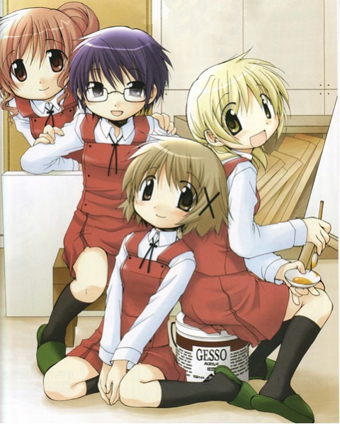 Hidamari Sketch X 365 Fotoğrafları 12