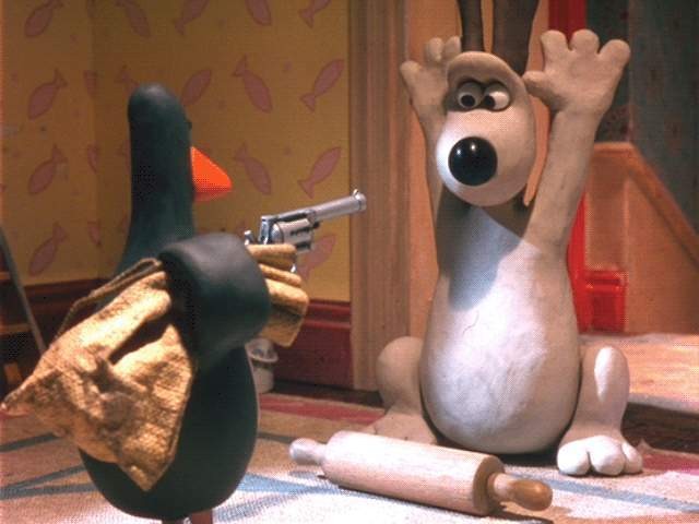 Wallace & Gromit in The Wrong Trousers fotoğrafı