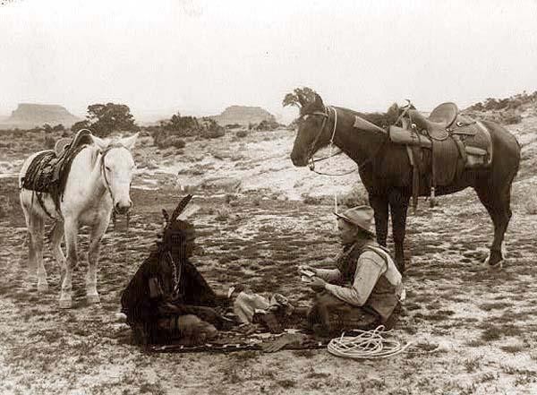 The Cowboy And The ındians fotoğrafı
